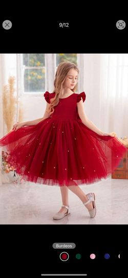 Vestidos  Fiesta Niñas Talla 6 Y 9 