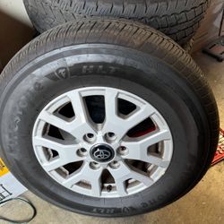 2024 TOYOTA TACOMA SR5 WHEELS AND TIRES (SET OF 4)