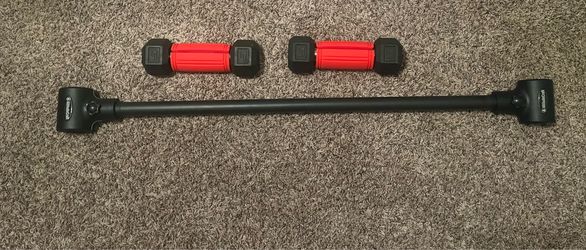 Weights 5 lbs Dumbbell & Curl Bar Converter