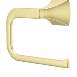 Pfister Bruxie Wall Mounted Hand Towel Holder in Brushed Gold