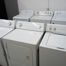 Top loader washers and dryers available