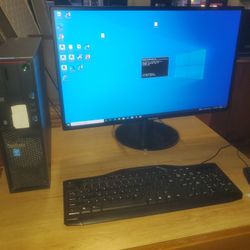 IBM THINKSTATION DESKTOP WITH 27' MONITOR COMPLETE SET (B1003)

