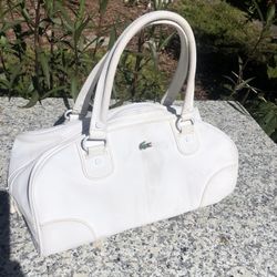 14” RARE Lacoste Tote Bag/Purse - Compare @$170