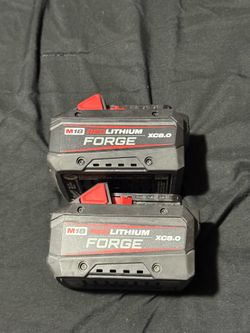 Redlithium Forge xc8.0 Batteries