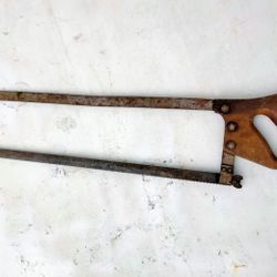 Vintage Butcher's Hacksaw 
