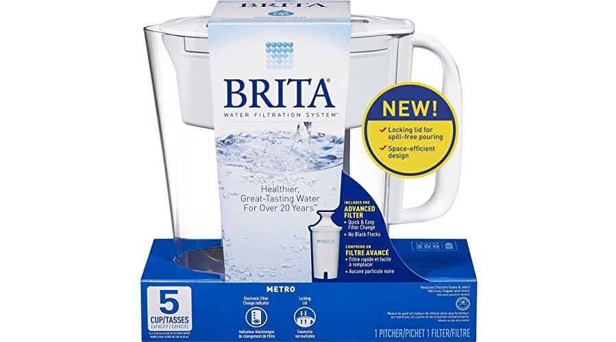 Brita Metro 5-Cup Water Filtration Pitcher ~ Brand New sealed