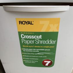 7 Page Paper Shredder