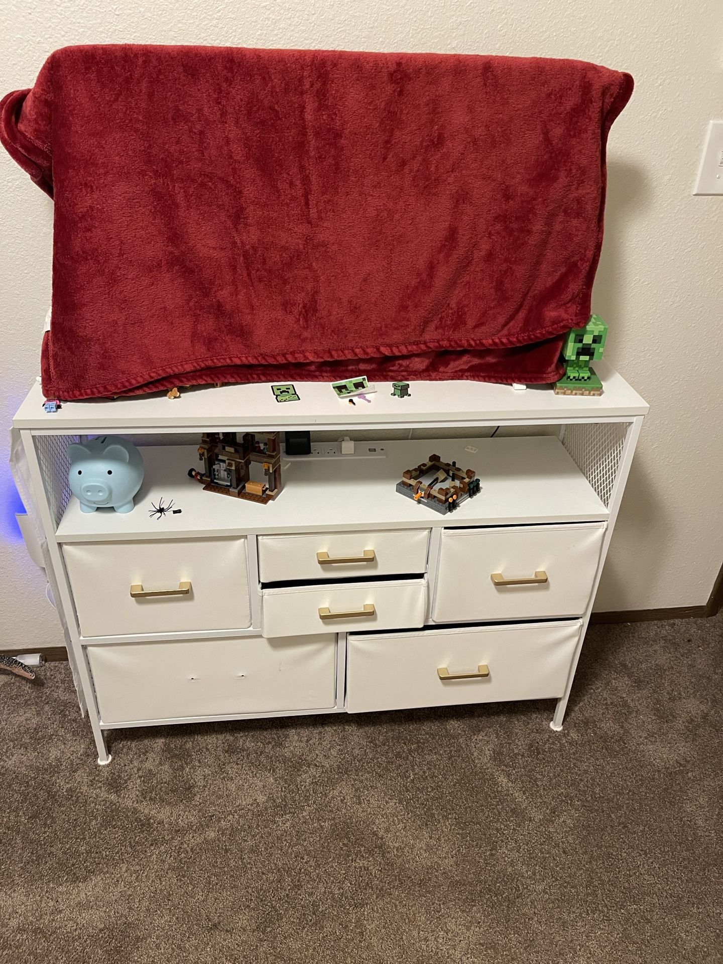 White Dresser/ TV Stand