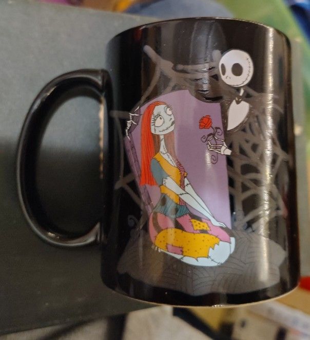 Brand New Nightmare Before Christmas Jack And Sally Coffee Mug