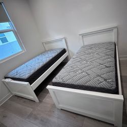 Twin Bed And Mattress 