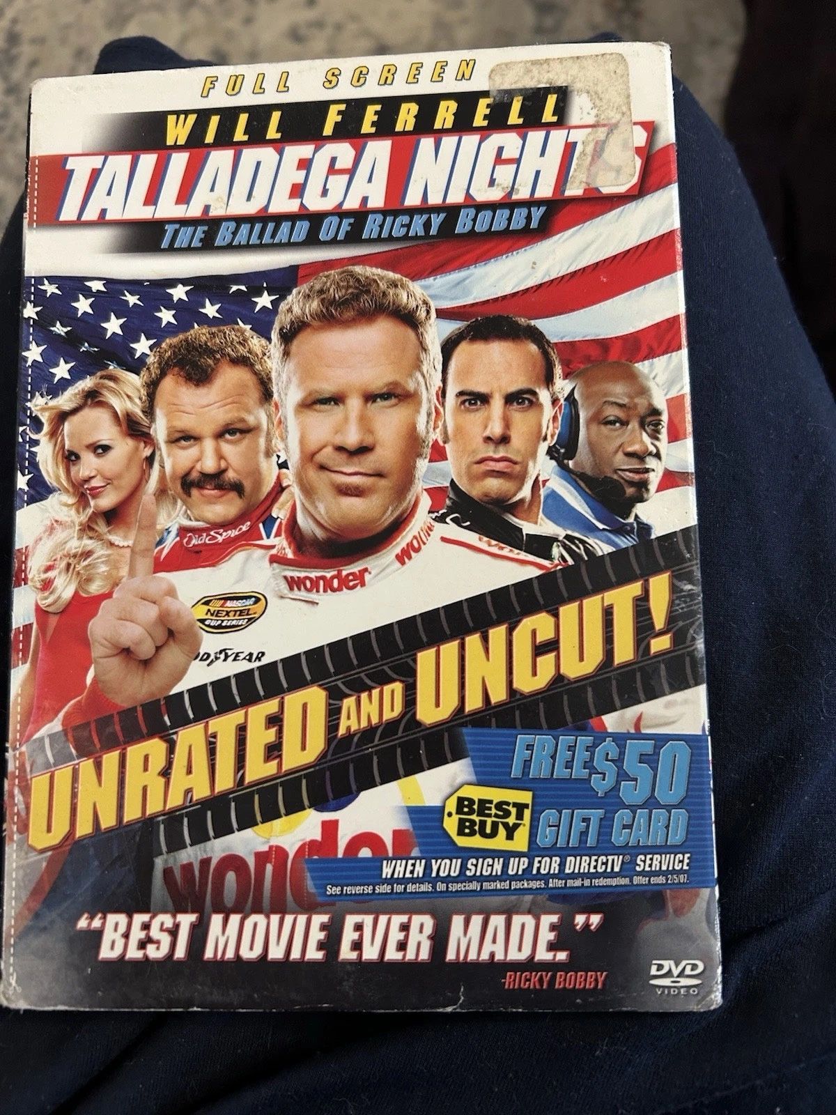 Talladega Nights: The Ballad of Ricky Bobby (DVD, 2006, Unrated)