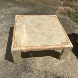 Tessellated Marble Table Set  (3 Items)
