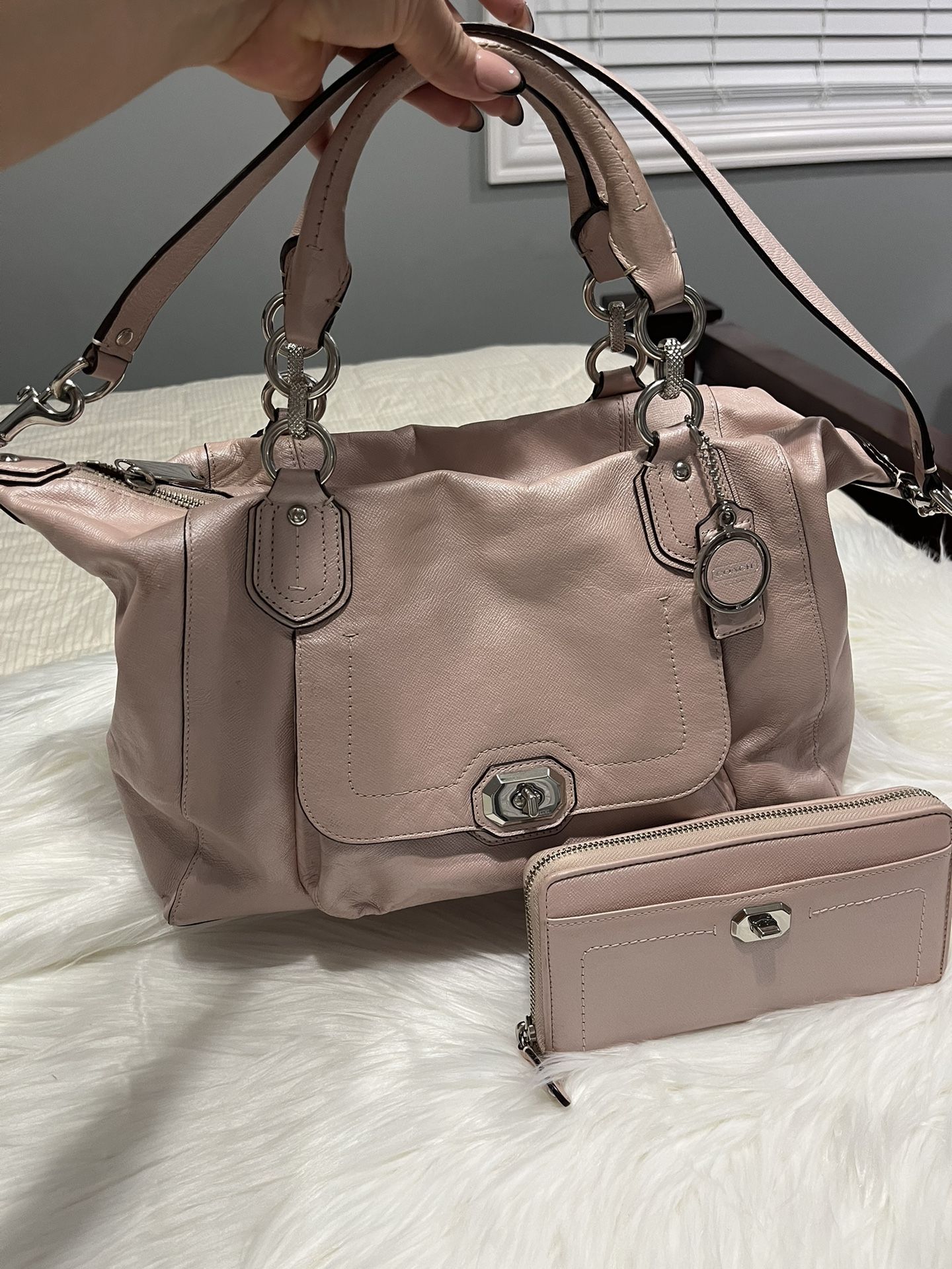 Coach Set Bag And Wallet