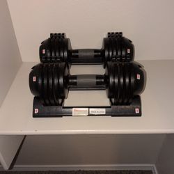 Adjustable Dumbells Set
