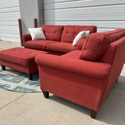 Lazy boy Couch Set & Ottoman(Free Delivery) 
