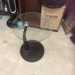 2round Glass End Tables