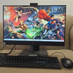 Touchscreen Dell Optiplex AIO 24"7470 6cores i5-9500 3.0ghz 16GB RAM 256GB NVMe SSD Window 11 Pro