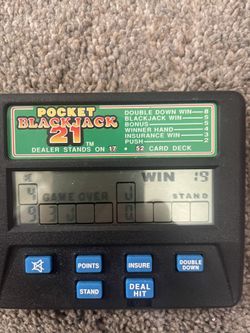 Pocket Black Jack 21