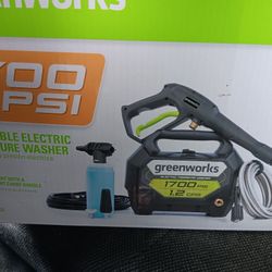 Greenworks1700psi Pressure Washer