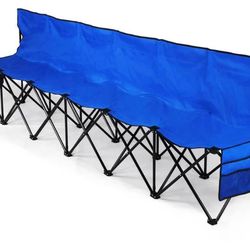 Foldable Sideline Bench 600D Oxford Double Layer Fabric S-32
