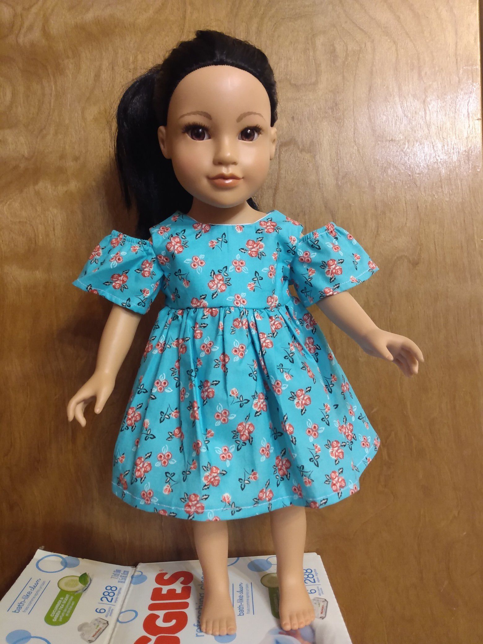 American Girl Or 18"inches doll dress made to fit 18" dolls