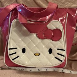 New RARE Hot Pink XL Sanrio Hello Kitty Womens Purse