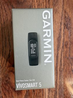 Garmin Vivosmart5 Smart Fitness Tracker + Heart Rate Large - Black