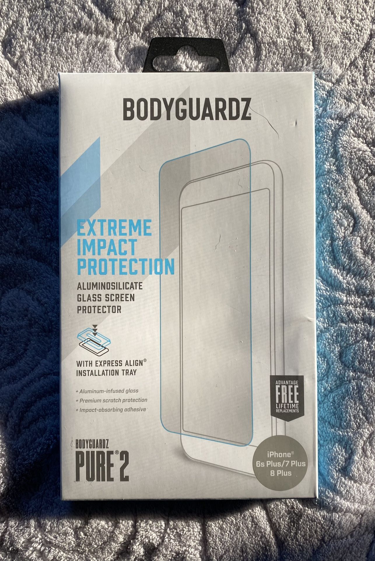 📱iPhone BodyGuardz Pure2 Premium Glass Screen Protector (NEW)