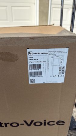 Ev 18" sub ELX200 18"SP DJ bands