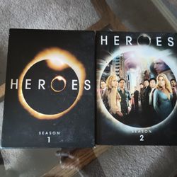 Heroes (TV Series) DVD Sets For Seasons 1&2 With Bonus Features