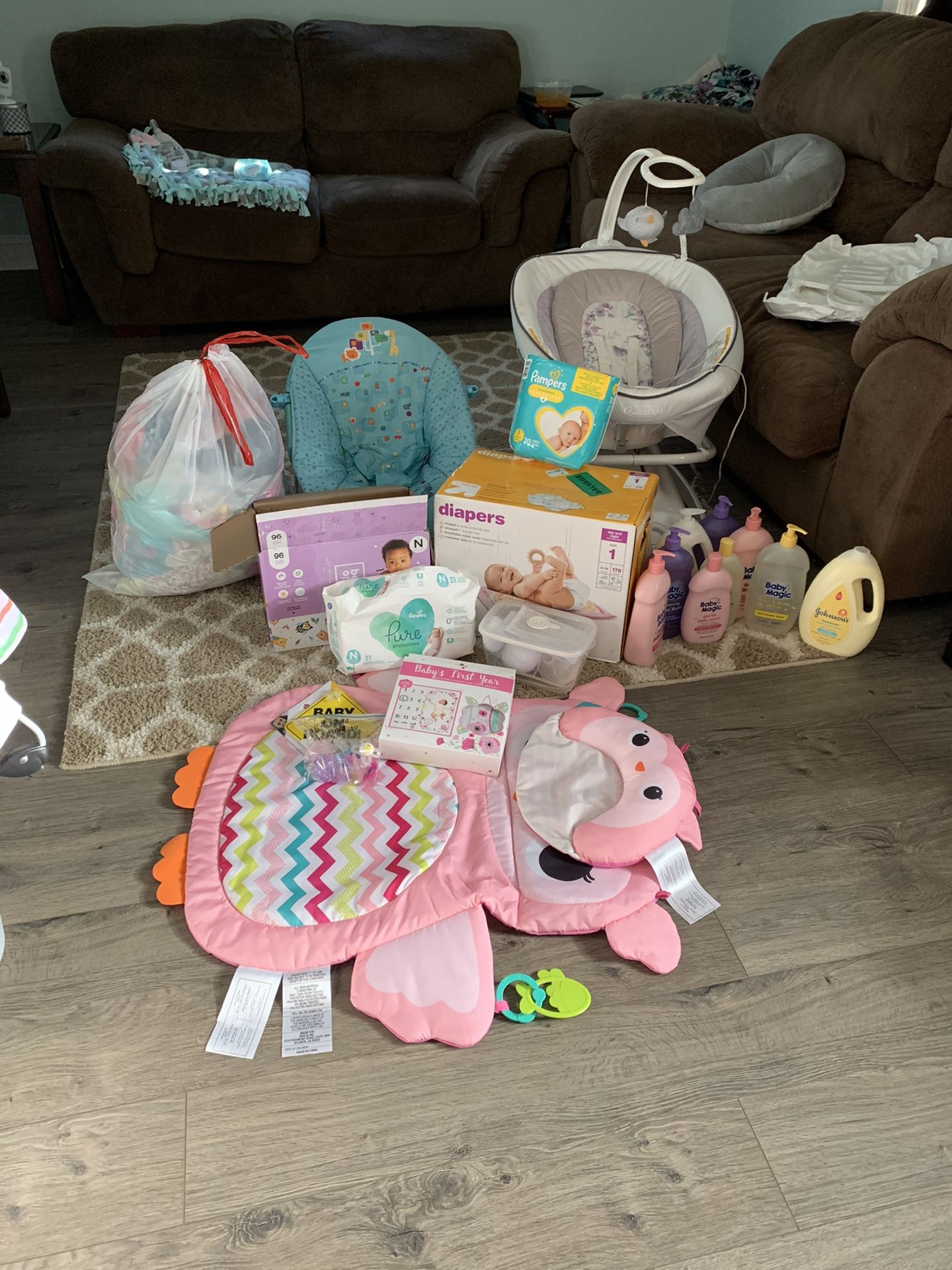 Tons of baby things