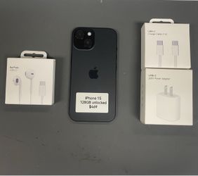 iPhone 15 Unlocked 128GB