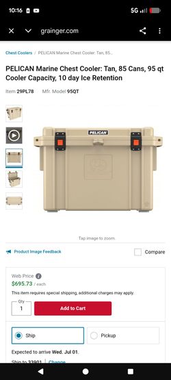 Pelican  10 hour ice retention needs latches