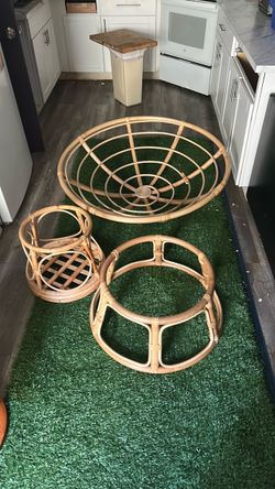 Bamboo Papasan Chair