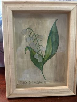 Lily Of The Valley Shadow Box