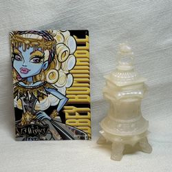 Monster High Doll Abbey Bominable 13 Wishes White Lantern and 2013 Collectible/Trading Card Set  