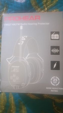 Prohear EM027 AM/FM Radio hearing Protector