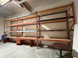 Industrial Pallet Racking Warehouse Shelving 30'L x 15'H x 3'D OPEN TO OFFERS