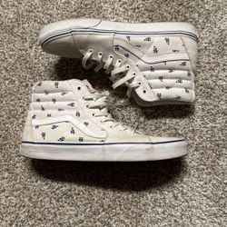 Los Angeles Dodgers X Vans Shoes Men’s Size 9.5 And Women’s Size 11