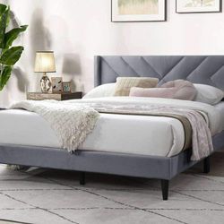 Queen Bed Frame With Mattress