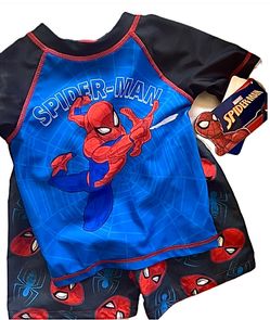 Spider-Man swim  set