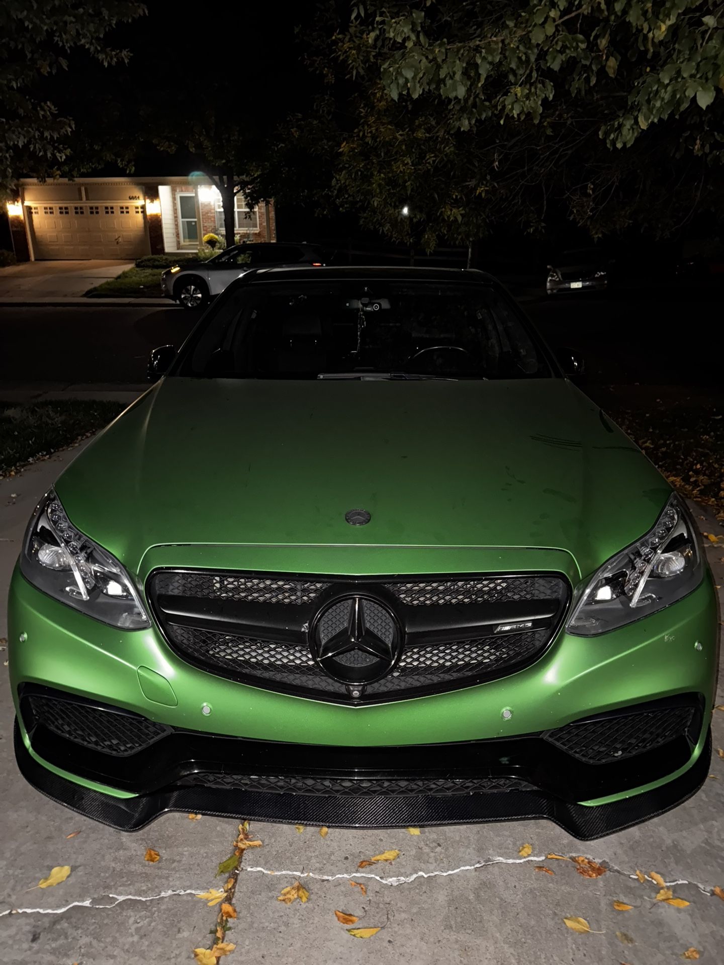 Mercedes E63 Amg Carbon Fiber Front Lip