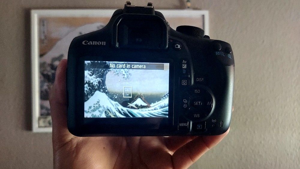 Canon EOS Rebel T6 camera