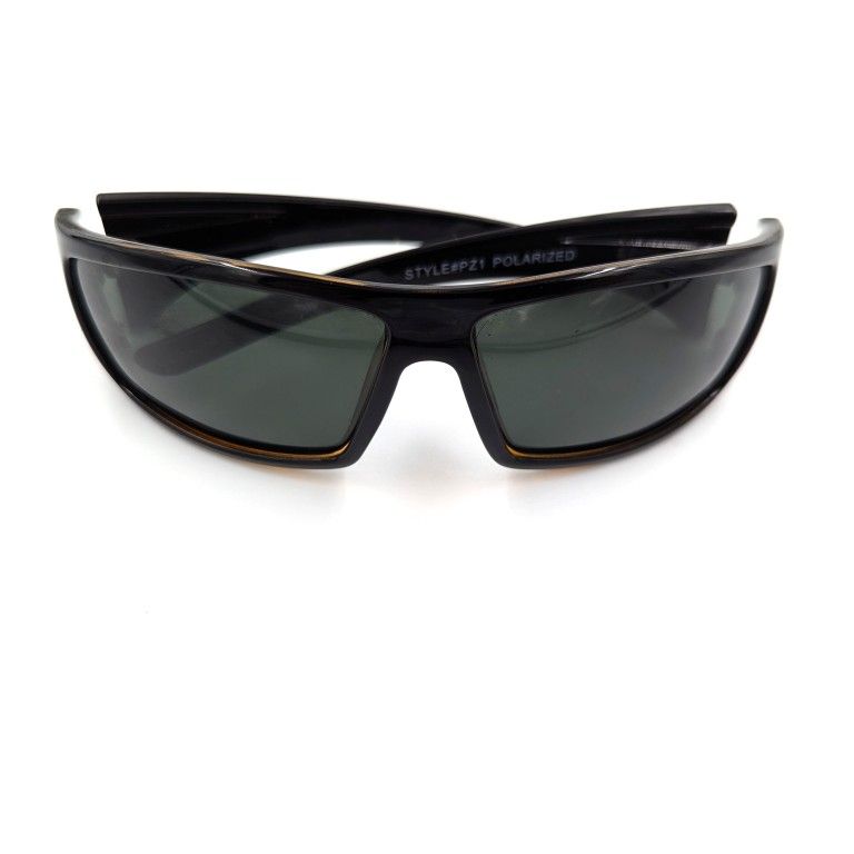 Mens Amber/Black Polarized Sunglasses Style PZ1
