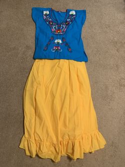 Mexican shirt & skirt