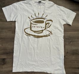 Vintage T-shirt Friends TV Show Warner Bros One Size Sleep Shirt Promo 1995 Rare