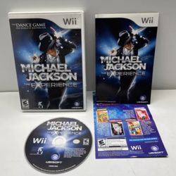 Michael Jackson: The Experience (Wii, 2010) CIB - Tested Works