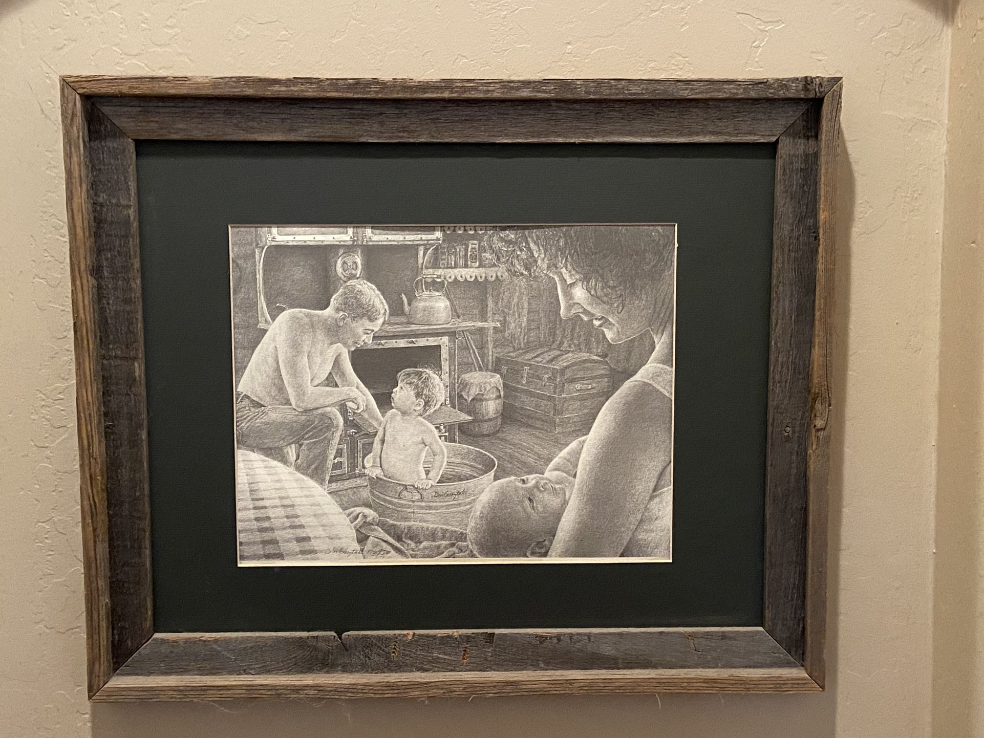 Don Greytak Original “Amish Life” Sketch