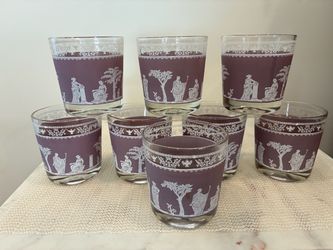 Lavender Wedgwood Glasses