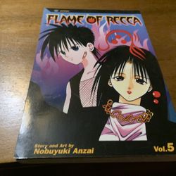 Flame Of Recca Rare 1-2 And 5 